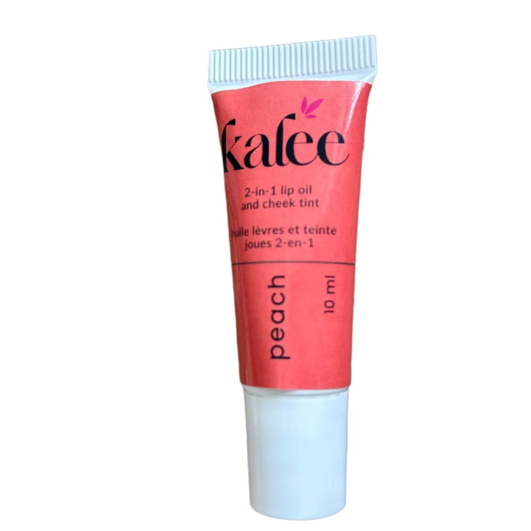 Kalee Beauty 2-In-1 Lip Oil & Cheek Tint - Peach