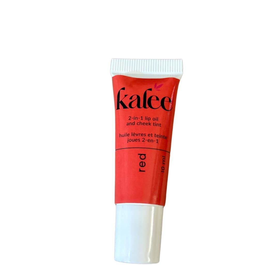 Kalee Beauty 2-In-1 Lip Oil & Cheek Tint - Red