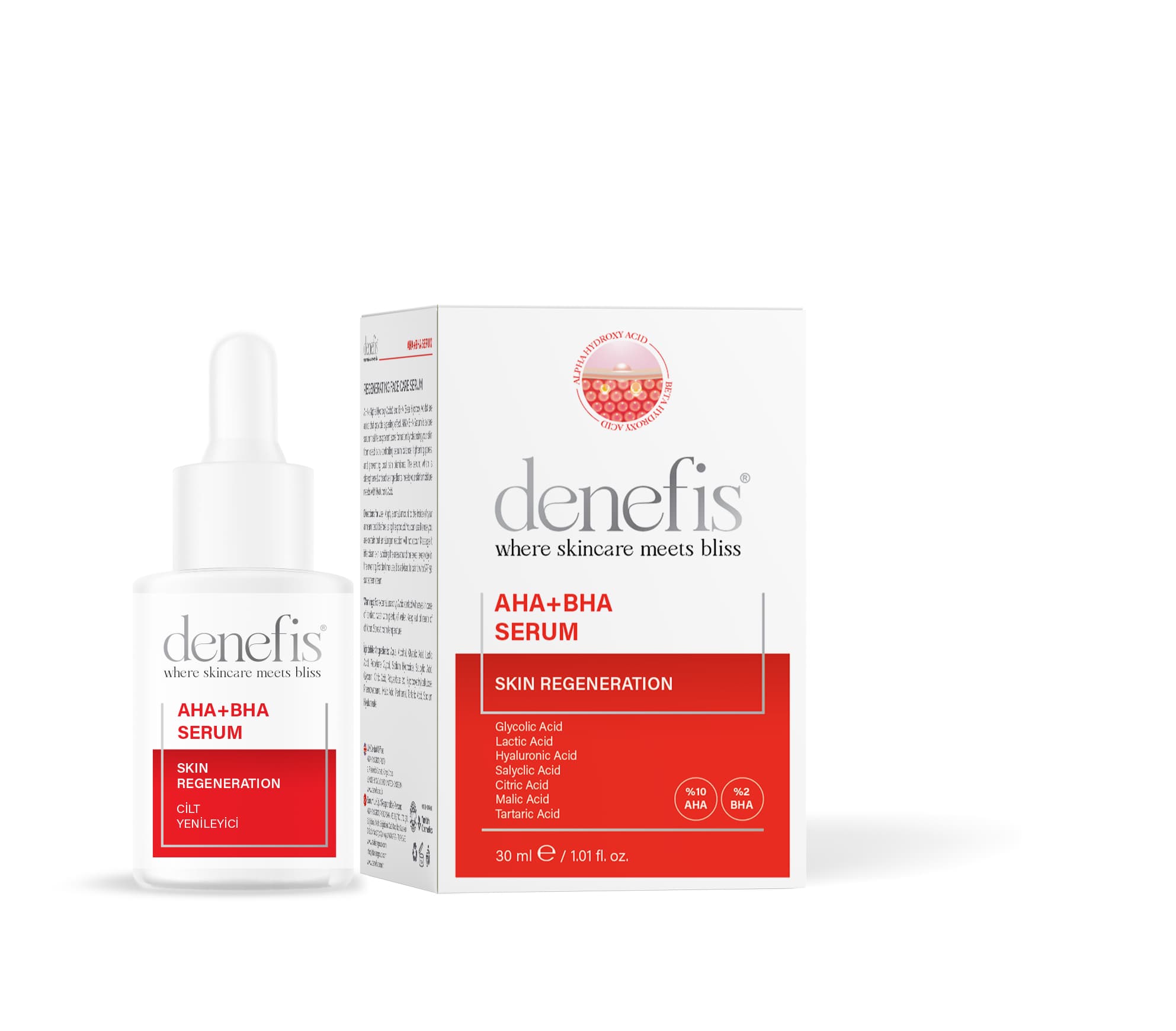 Denefis® Aha+Bha Serum