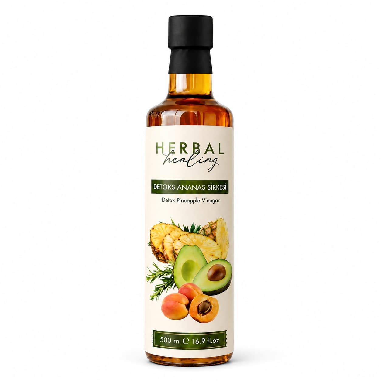 Herbal Healing Detox ananas sirkesi