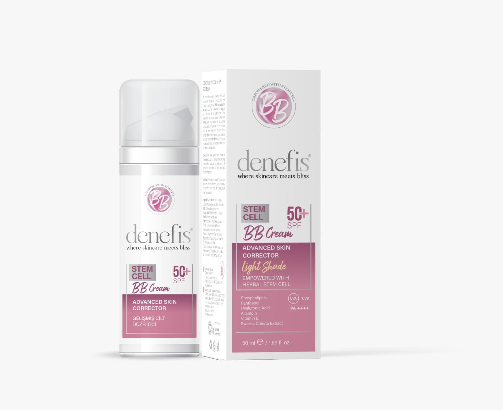 دينيفيس كريم BB بالخلايا الجذعية +50 SPF - Image 1